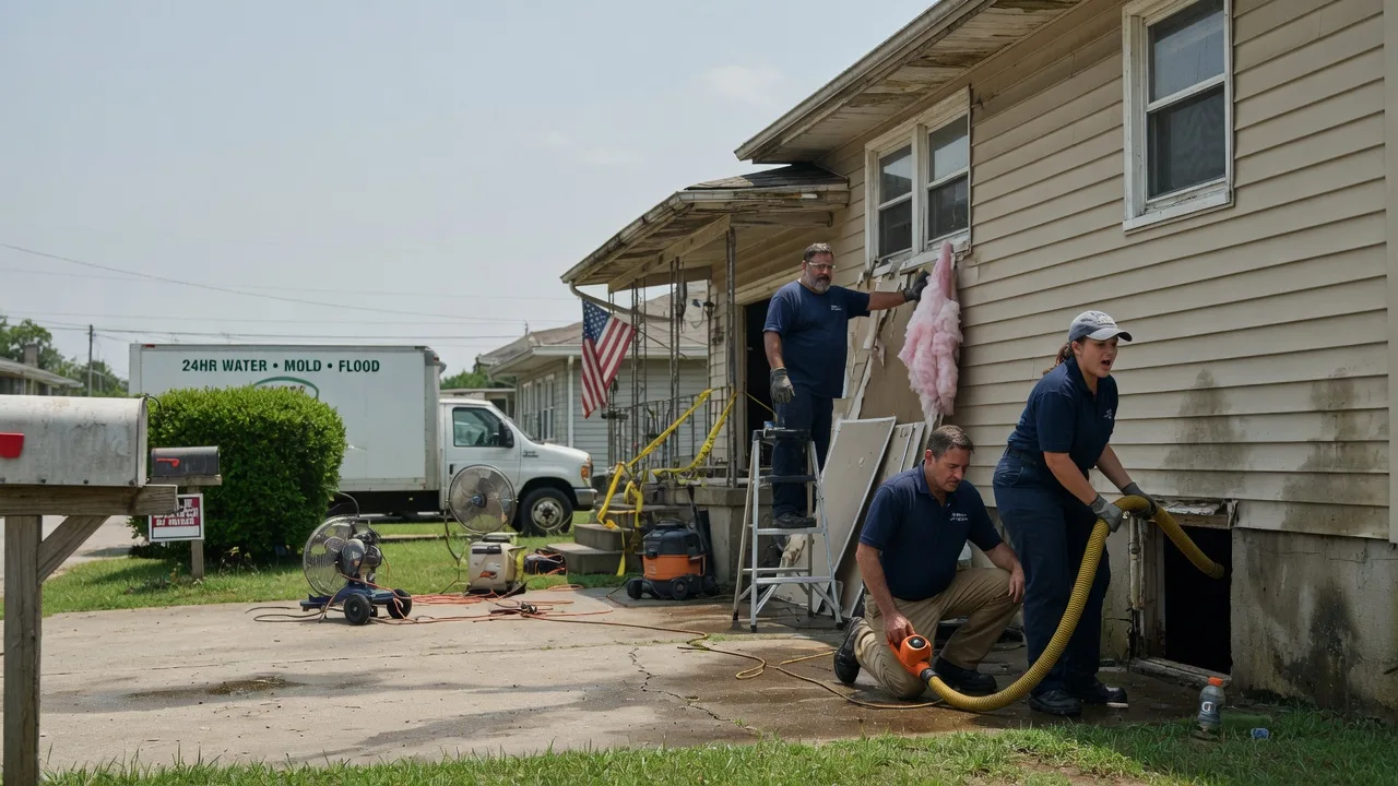 Water Damage Repair in Sandy Ridge, PA near me